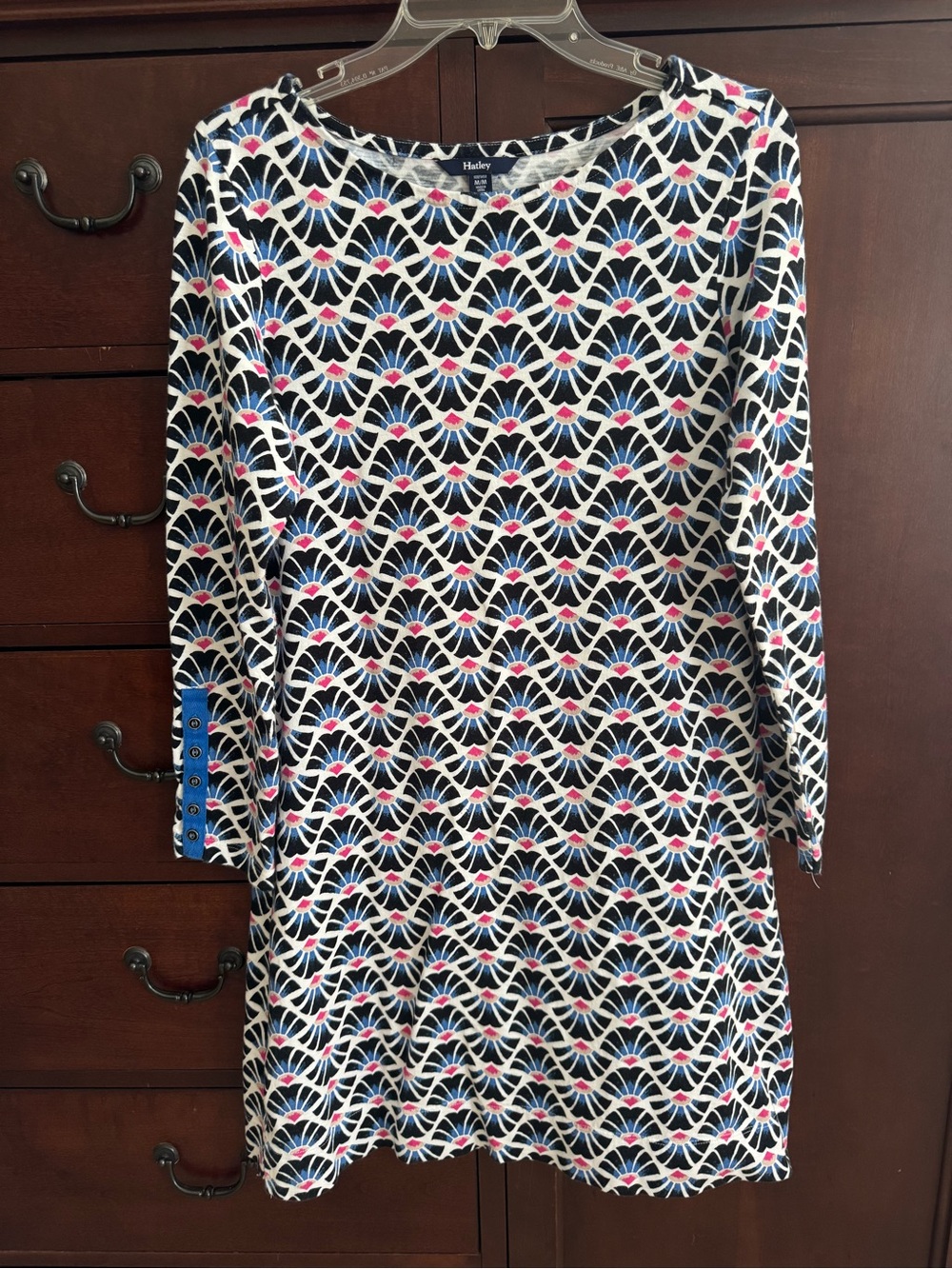 Hatley Nautical Mod Print Dress EUC